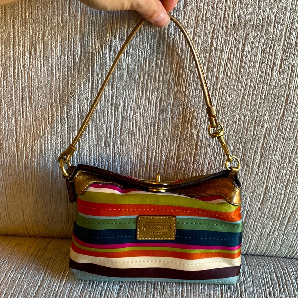 Coach Mini Purse Multi-Color
